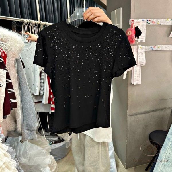 SS273 春季 鑽石 閃亮亮tee 