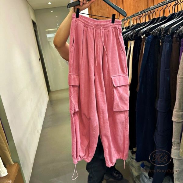 Fw386 秋季 燈芯絨工作褲 