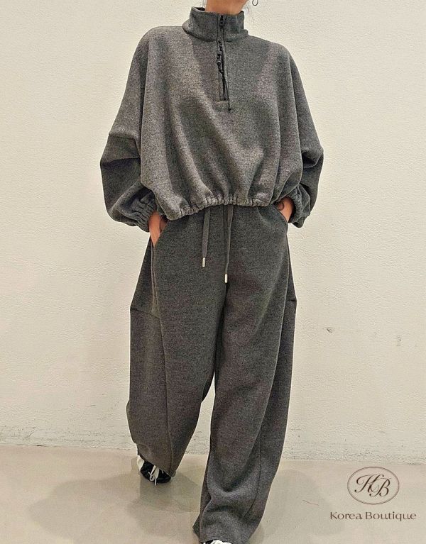 FWKR24 冬季 絨毛感束口套裝 