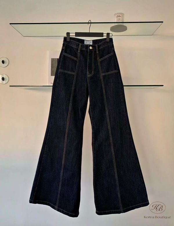 SS145 春季 腰部以下都是腿的牛仔褲 