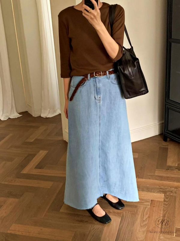 SS153 春季 質感五分袖上衣 