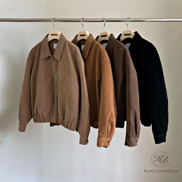 Fw250 秋季 麂皮夾克外套 