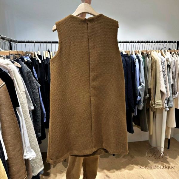FWKR27 冬季 背心洋裝 有口袋 