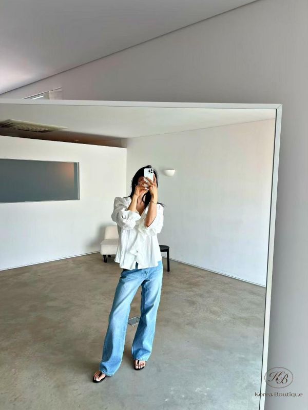 SS250 春季 顏色好好看的直筒牛仔褲 