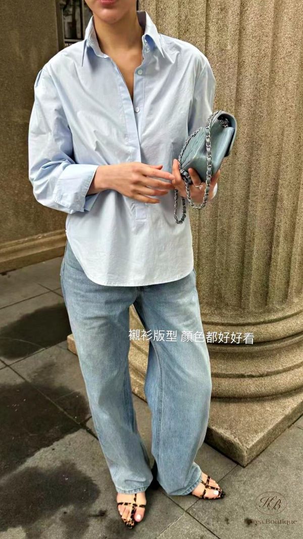 SS347 春季 版型很挺好看的襯衫 