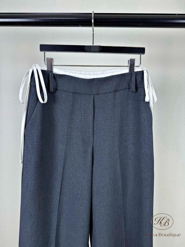 SS207 春季 蝴蝶結西裝褲 