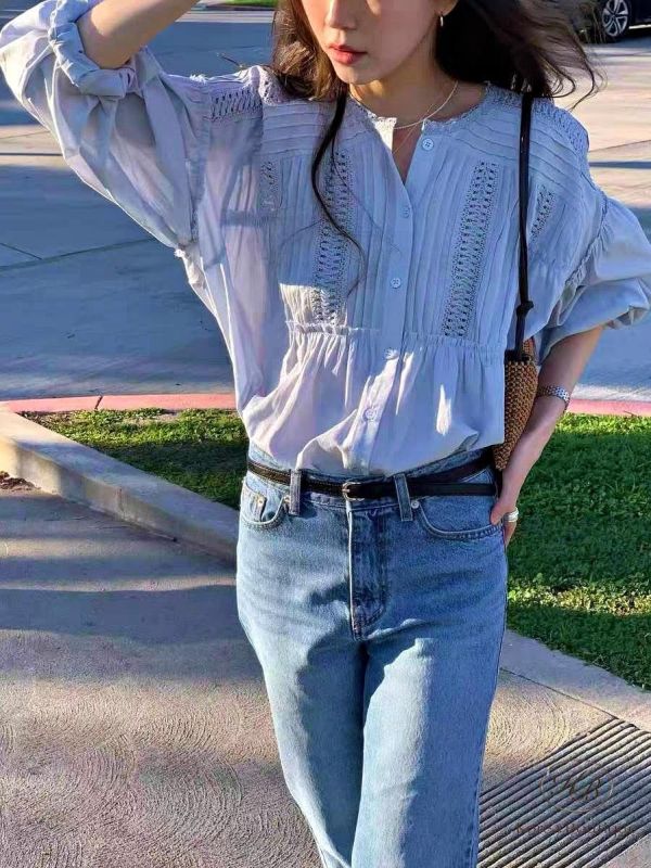 SS187 春季 超美簍空上衣 