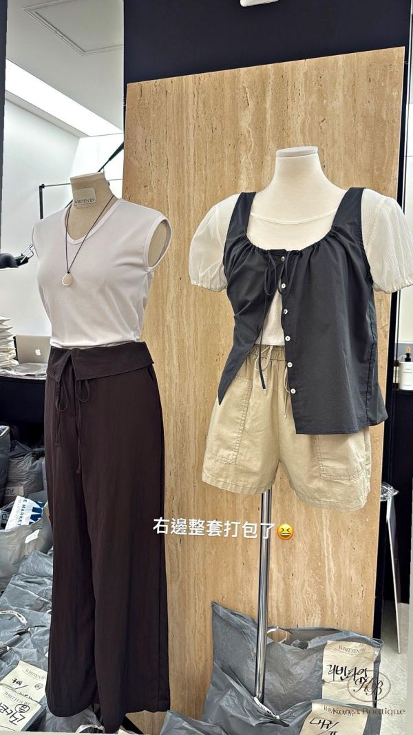 KR2641 夏季 喜歡這樣的一套 可以拆賣 