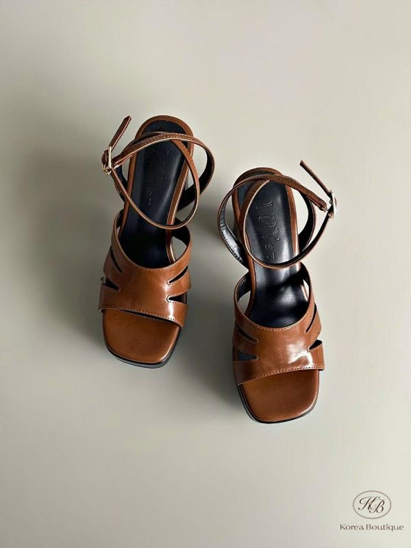 SS215 春季 好美的涼鞋高跟鞋 跟11公分 