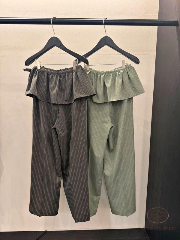 SS470 春季 前後都可穿的綁帶蝴蝶結背心褲裝 