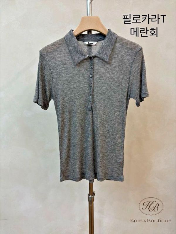 KR2642 夏季 材質舒服的polo衫 