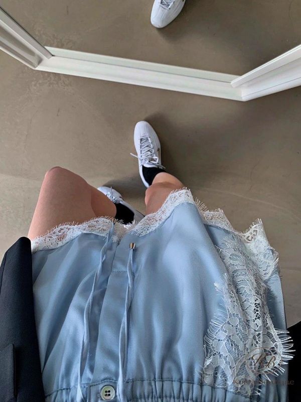 SS237 春季 自留蕾絲短褲 