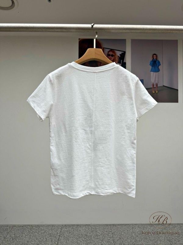 SS524 夏季 美式塗鴉鬆餅女孩tee 