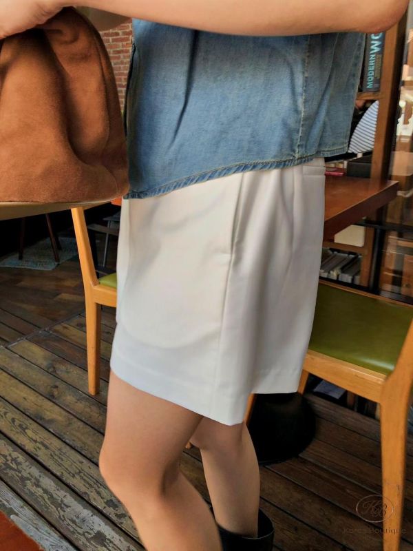 SS399 春季 丹寧牛仔短袖襯衫 