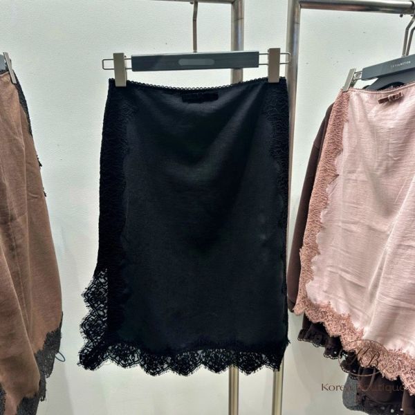 FWKR71 冬季 蕾絲半身裙 