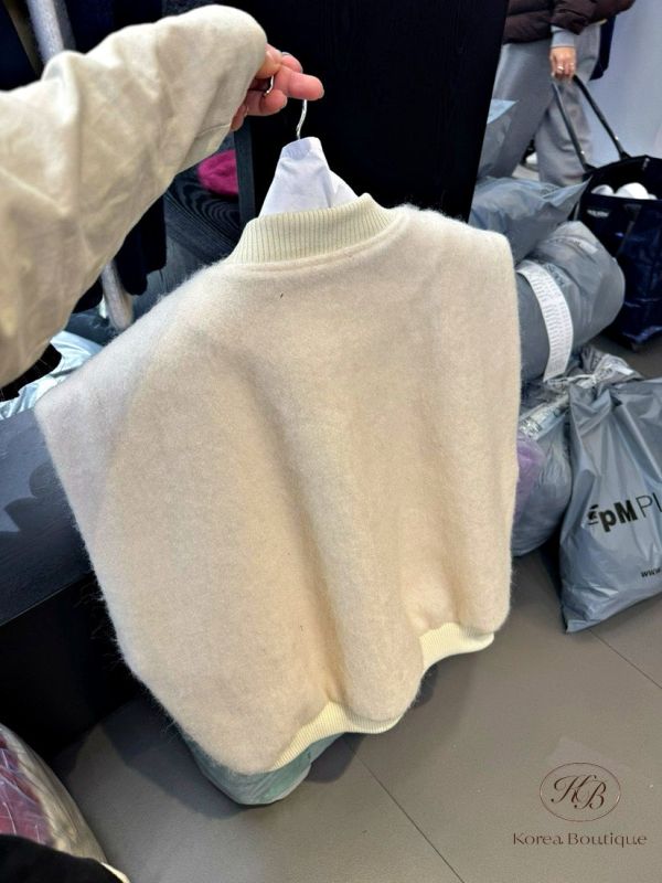 Fw402 秋季 QQ毛鋪棉背心 