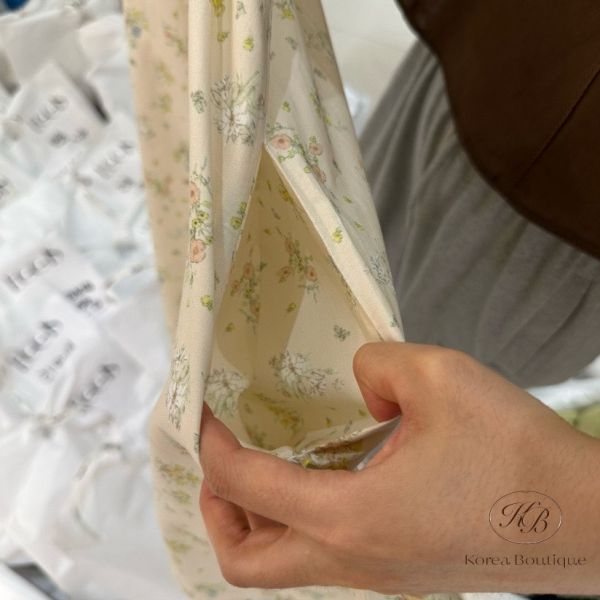 Su67 夏裝 小碎花繞脖 