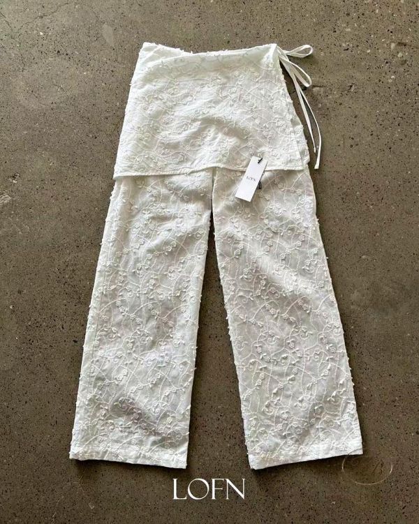 SS460 春季 裙簾蕾絲褲 