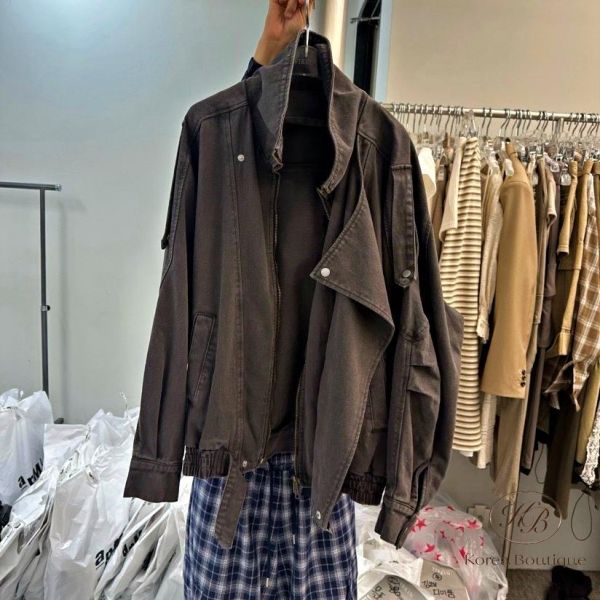 FW2667 秋季 美式軍裝感外套 