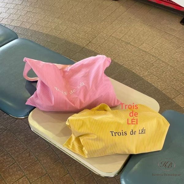 Su48 夏裝 顏色好可愛的條紋包包 