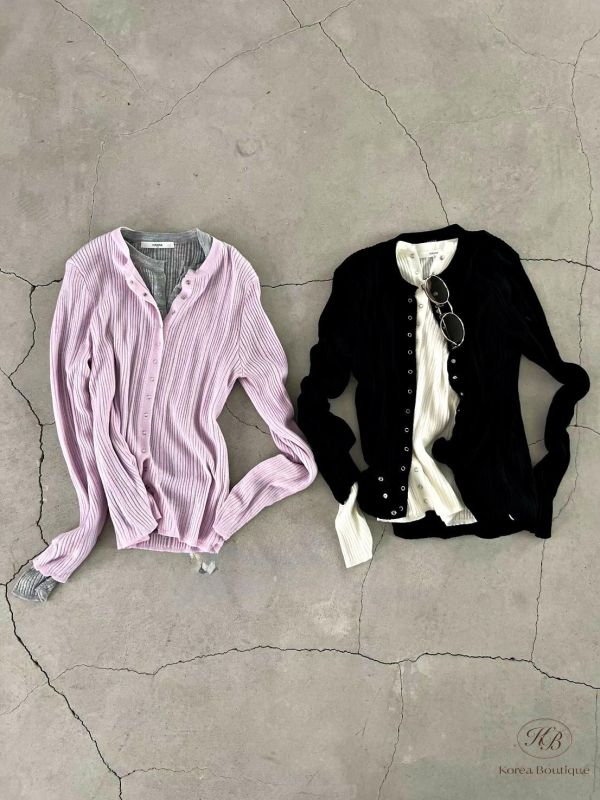 SS132 春季 春款排扣簡約上衣 薰衣草紫好美 