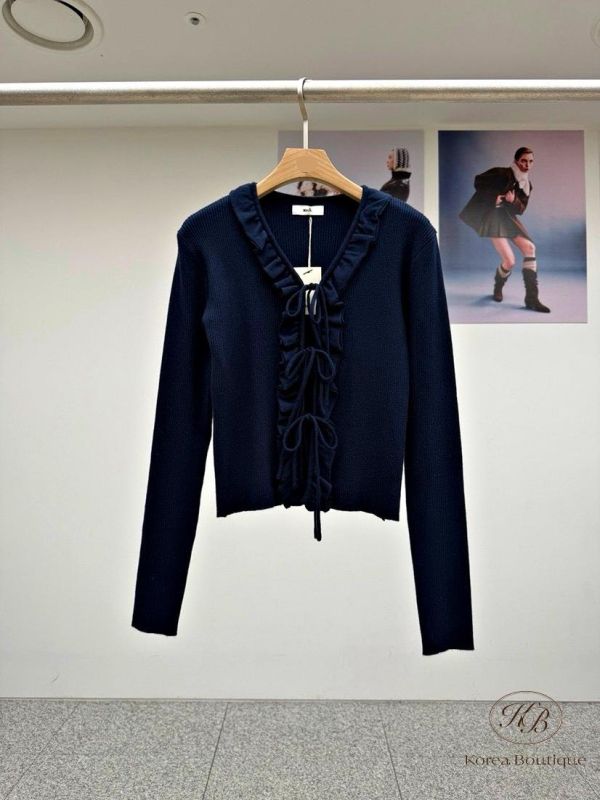 SS91 春季 荷葉邊設計上衣 