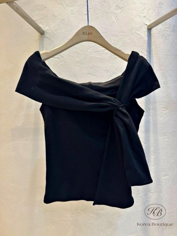 SS356 春季 蝴蝶結造型上衣 