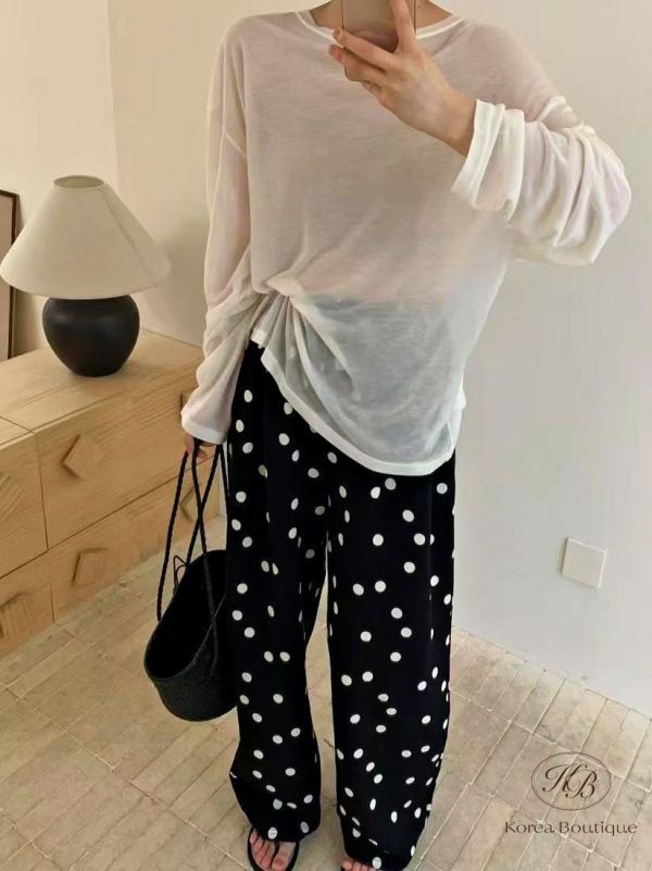 SS302 春季 可愛的點點褲 