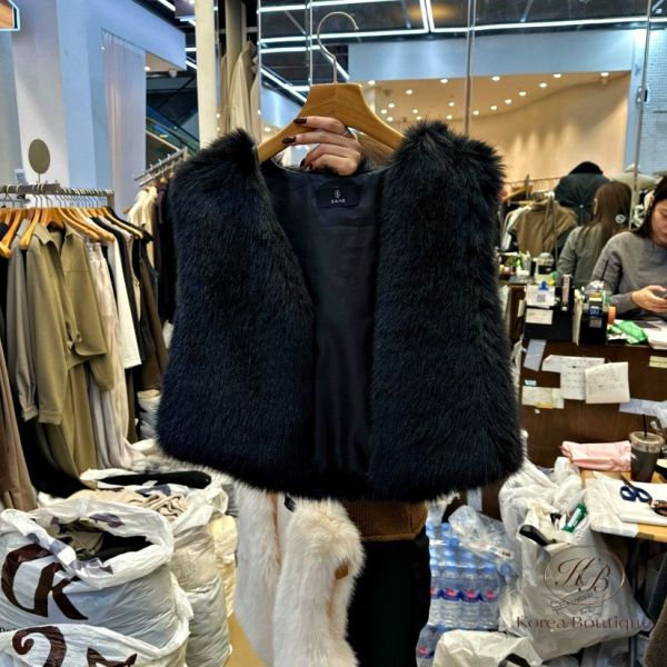 Fw470 冬季 客人點菜款 毛毛背心 