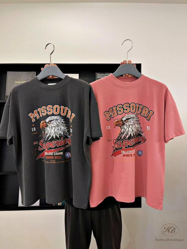 SS413 春季 好時髦的老鷹tee 