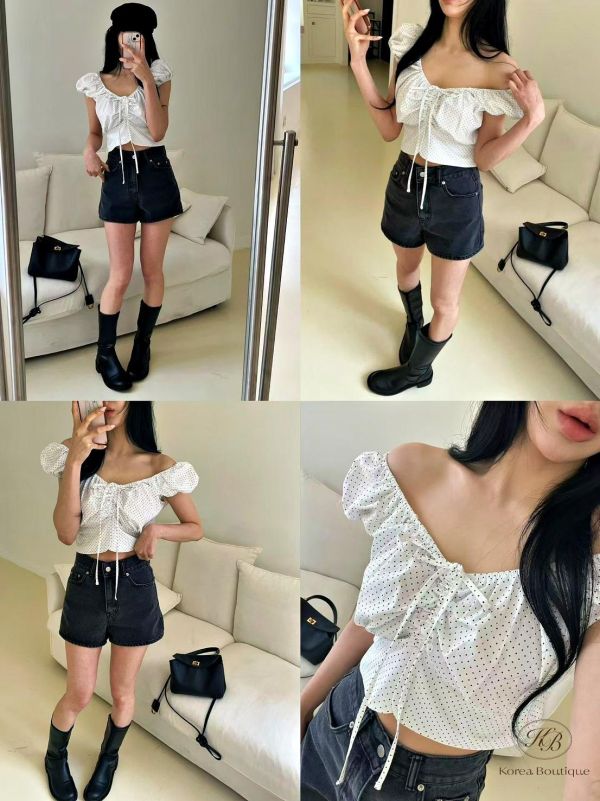 SS416 春季 簡約a字版型短褲 