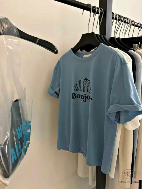 SS163 春季 早安可頌tee 