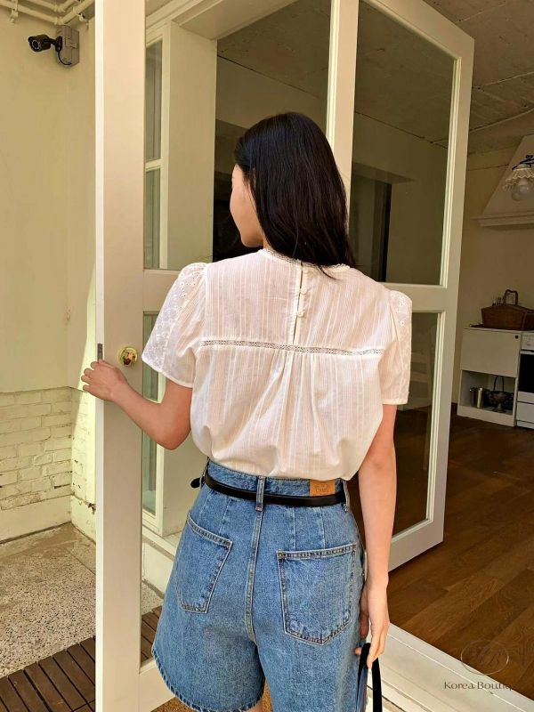 SS401 春季 超美的布蕾絲上衣 