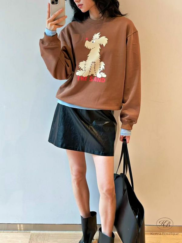 Fw409 秋季 可愛狗狗衛衣 加絨 