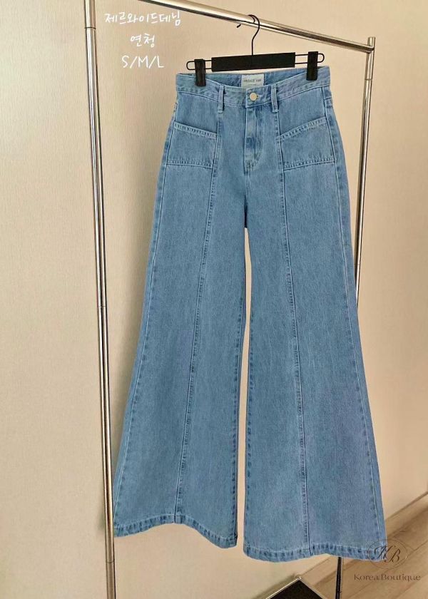 SS145 春季 腰部以下都是腿的牛仔褲 