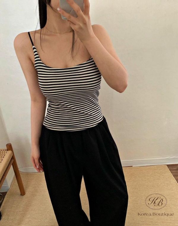 SS108 春季 細肩帶背心bra top 