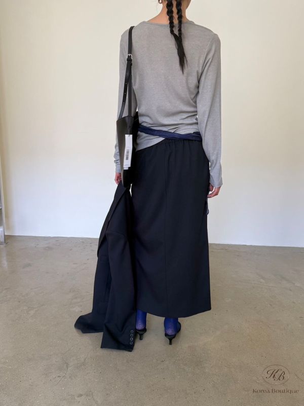 Fw73 秋季 均碼 超美的西裝感半身裙 就剛剛好的垂度 
