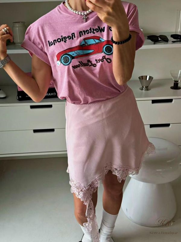 SS219 春季 彩色車車tee 