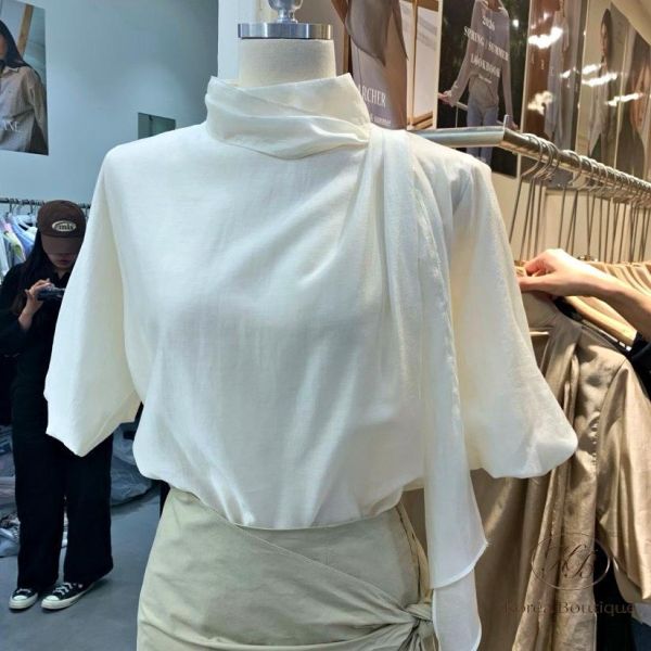 KR2647 夏季 女神上班款上衣 