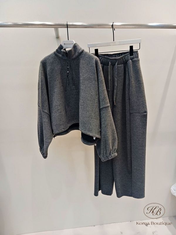 FWKR24 冬季 絨毛感束口套裝 