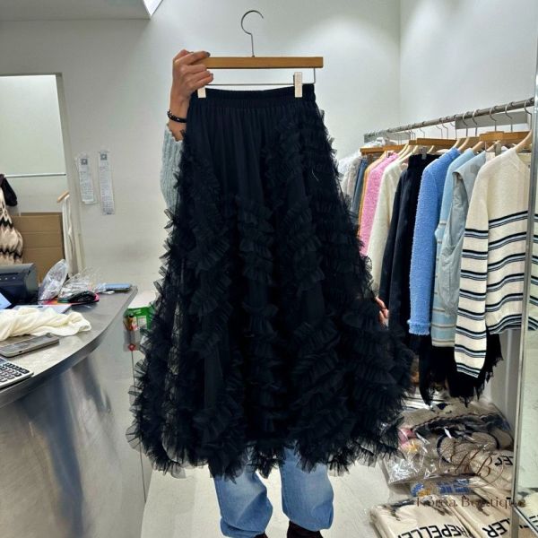 SS01 春季 春款超級浪漫層層紗裙 