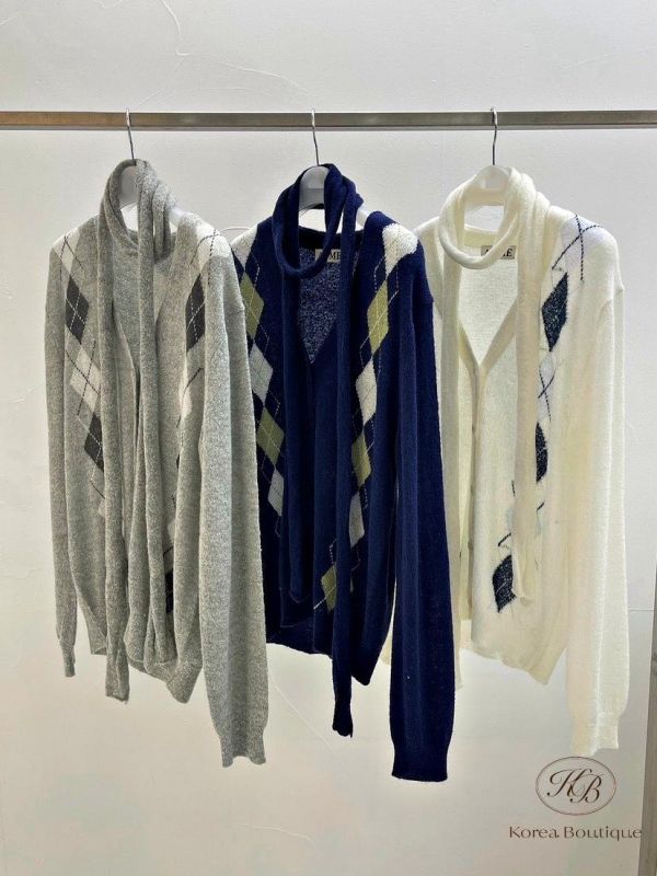 SS119 春季 凌格外套附圍巾 