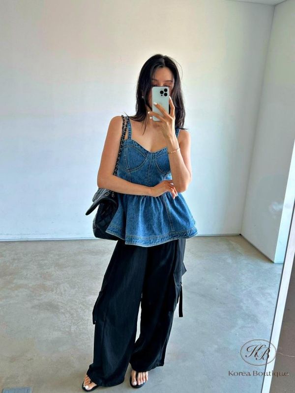 SS180 春季 馬甲洋裝感上衣 