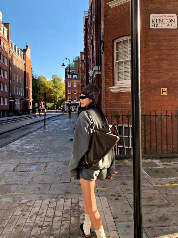 Fw457 冬季 羔毛運動短褲套裝 