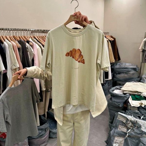 SS319 春季 法國可頌tee 