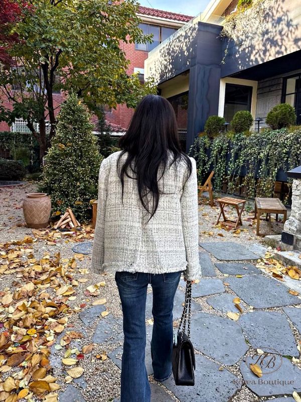 Fw484 冬季 經典小香外套 