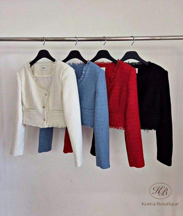 SS136 春季 短板小香外套 