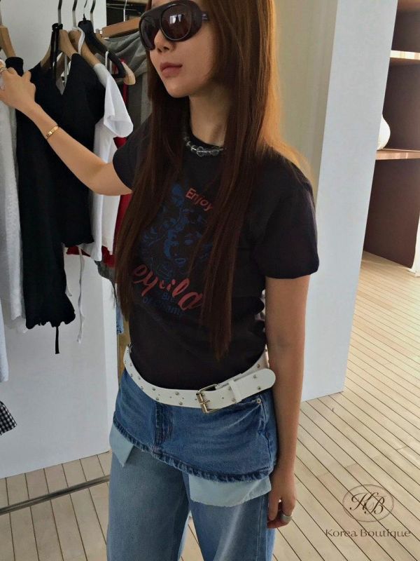 SS172 春季 美式塗鴉上衣 