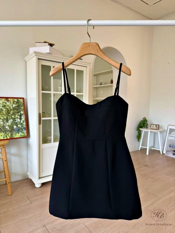 SS306 春季 桃心領背心洋裝 