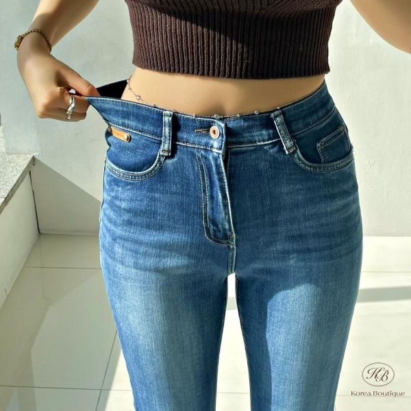 SS225 春季 有彈性的喇叭褲 